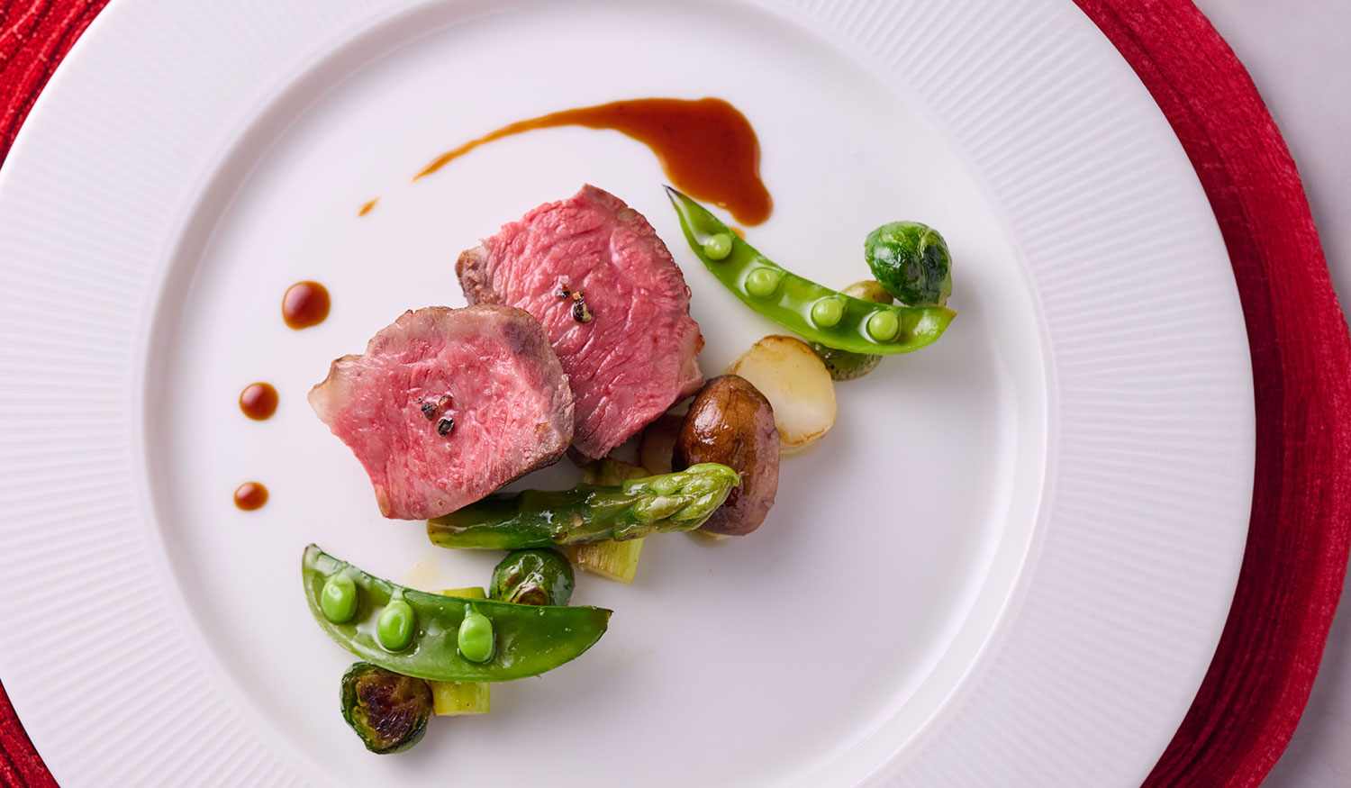 福島黒毛和牛ランプのロースト